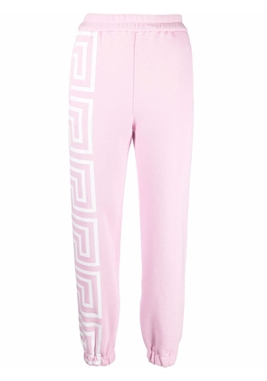 Versace Greca-print track pants - Pink