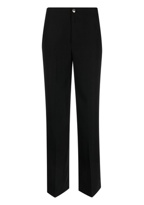 LIU JO straight-leg high-waist trousers - Black