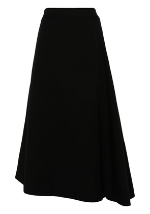Jil Sander virgin wool midi skirt - Black
