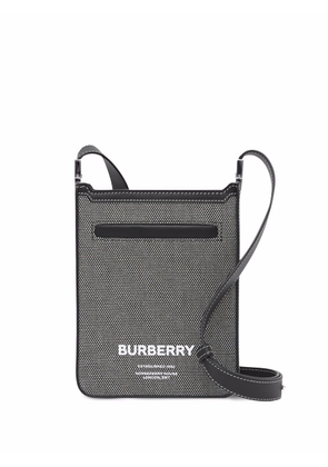 Burberry Horseferry-print crossbody bag - Black