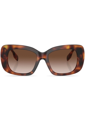 Burberry Eyewear logo-print square-frame sunglasses - Green