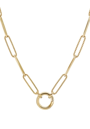 David Yurman 18kt yellow gold Madison Elongated chain necklace