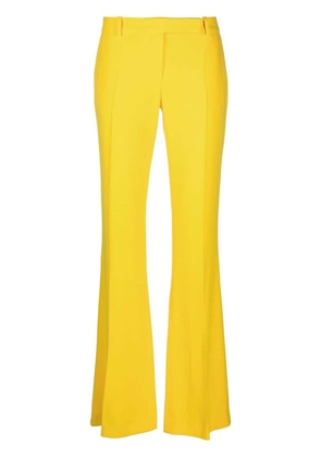 Alexander McQueen tailored flared trousers - Yellow