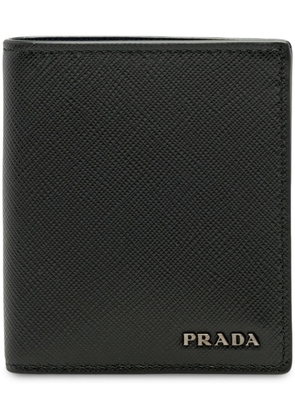 Prada Saffiano bifold wallet - Black