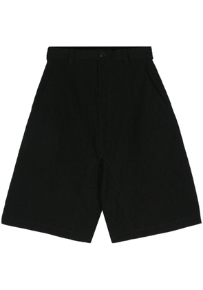 Sofie D'hoore creased wide shorts - Black