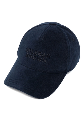 Orlebar Brown Ellwood French-terry lining cap - Blue