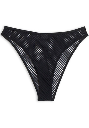 Balenciaga mesh high-leg briefs - Black