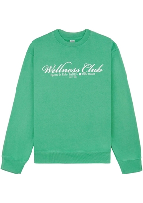Sporty & Rich 1800 Health cotton sweatshirt - Green
