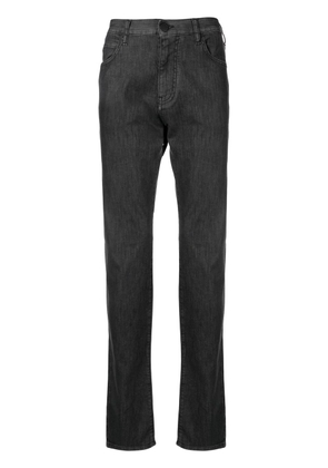 Emporio Armani straight-leg jeans - Black