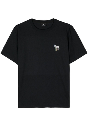 PS Paul Smith 3D Zebra-print organic-cotton T-shirt - Black