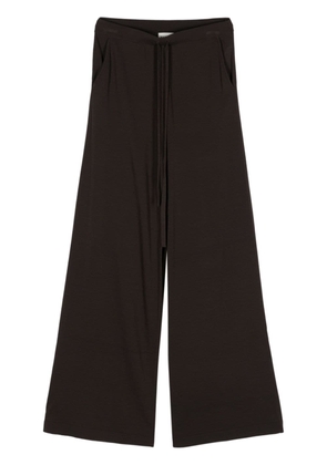 P.A.R.O.S.H. Roux24 knitted palazzo pants - Brown