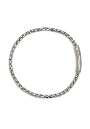 Tateossian Giza box chain bracelet - Silver