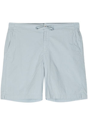 Frescobol Carioca Sergio cotton-blend shorts - Blue