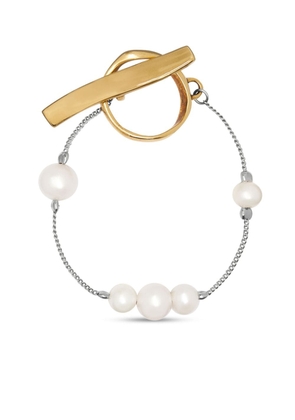 DRIES VAN NOTEN pearl-embellished bracelet - White