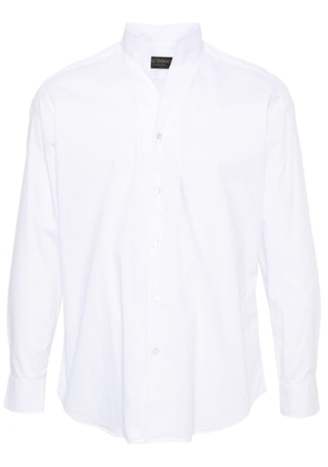 Dell'oglio band-collar poplin shirt - White