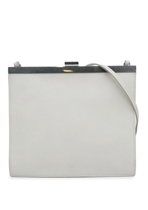 Céline Pre-Owned 2018 Mini Clasp crossbody bag - White