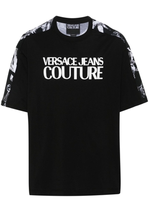 Versace Jeans Couture logo-print cotton T-shirt - Black