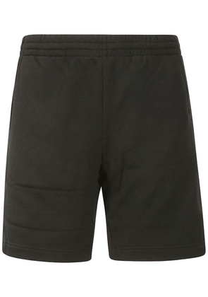 Helmut Lang seatbelt-tape cotton track shorts - Black