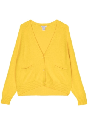 Avant Toi fine-knit cashmere cardigan - Yellow