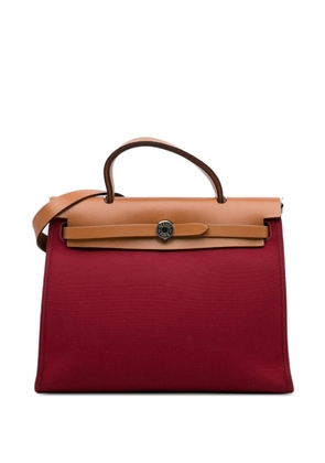 Hermès Pre-Owned 2016 Toile Herbag Zip 31 satchel - Brown