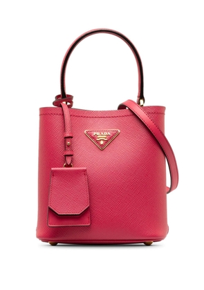 Prada Pre-Owned 2013-2023 Small Saffiano Cuir Panier satchel - Pink