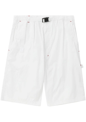 Comme des Garçons Homme straight-leg cotton shorts - White
