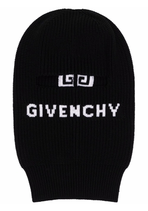 Givenchy intarsia-knit wool balaclava - Black