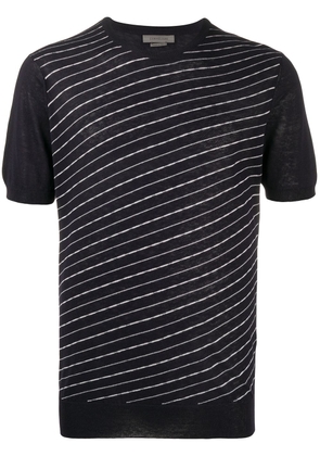 Corneliani striped T-shirt - Blue