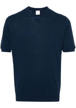 Eleventy fine-knit cotton T-shirt - Blue