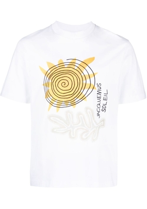 Jacquemus Soalheiro logo-print T-shirt - White
