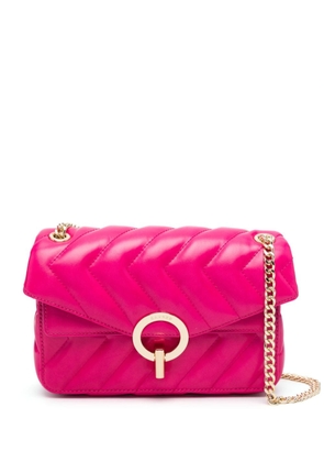 SANDRO quilted leather bag - Pink