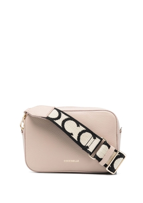 Coccinelle leather cross-body bag - White
