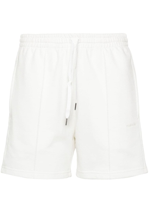 P.A.R.O.S.H. striped jersey shorts - White
