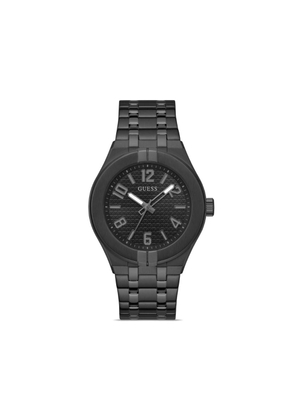 GUESS USA stainless steel battery 44mm - Black