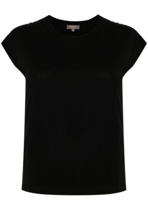 N.Peal round-neck short-sleeve T-shirt - Black