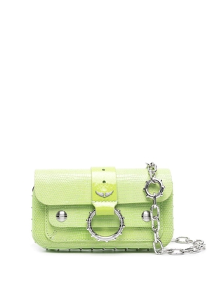 Zadig&Voltaire Kate Wallet lizard-embossed leather mini bag - Green