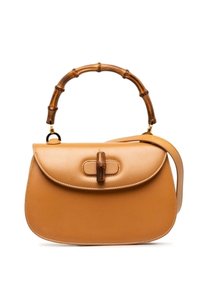 Gucci Pre-Owned 20th Century Bamboo Night satchel - Brown