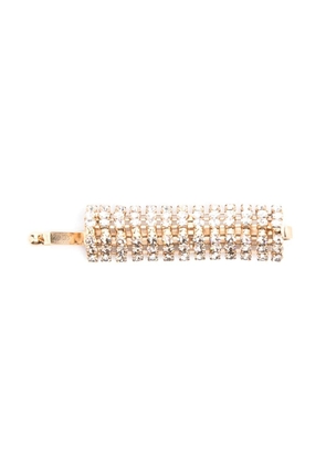 Rosantica Arte crystal-embellished hair clip - Gold