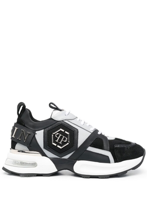 Philipp Plein Hexagon-logo low-top sneakers - Black