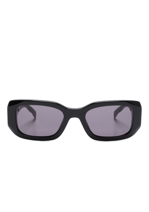 Zadig&Voltaire rectangular-frame logo-arm sunglasses - Black