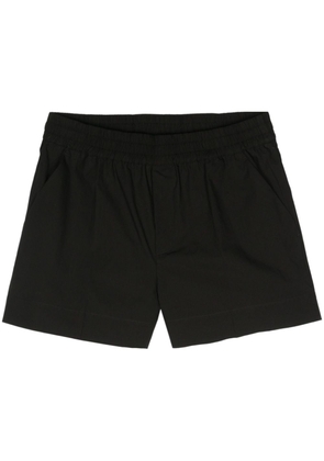 P.A.R.O.S.H. pressed-crease poplin shorts - Black
