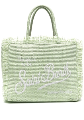 MC2 Saint Barth Vanity straw beach bag - Green