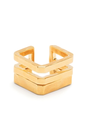 Zadig&Voltaire brass stacking rings - Gold