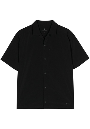 Snow Peak camp-collar shirt - Black