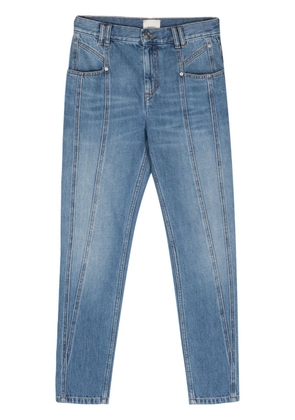 ISABEL MARANT Nikira tapered jeans - Blue