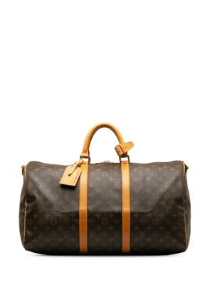 Louis Vuitton Pre-Owned 1995 Monogram Keepall Bandouliere 50 travel bag - Brown