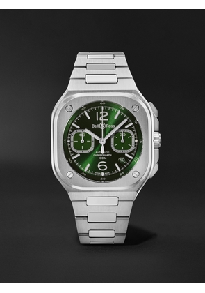 Bell & Ross - BR 05 Automatic Chronograph 42mm Stainless Steel Watch, Ref. No. BR05C-GN-ST/SST - Men - Green