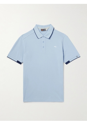Kjus Golf - Cotton-Blend Piqué Polo Shirt - Men - Blue - IT 46