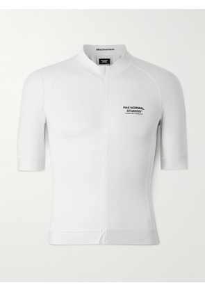 Pas Normal Studios - Mechanism Logo-Print Cycling Jersey - Men - White - S
