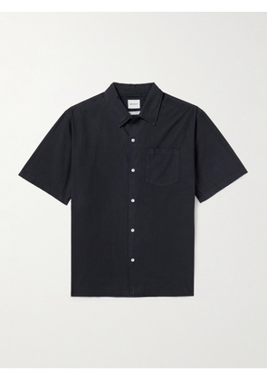 Norse Projects - Carsten Convertible-Collar Cotton and TENCEL™ Lyocell-Blend Shirt - Men - Blue - XS